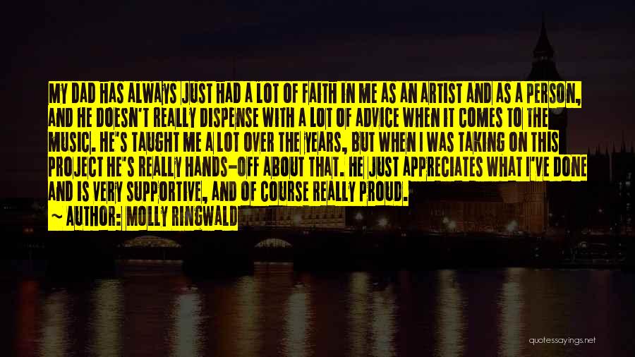 Music And Faith Quotes By Molly Ringwald