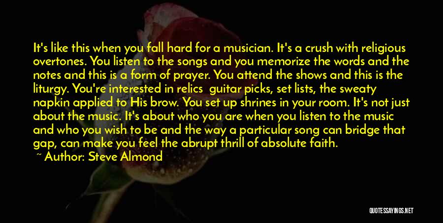 Music And Faith Quotes By Steve Almond