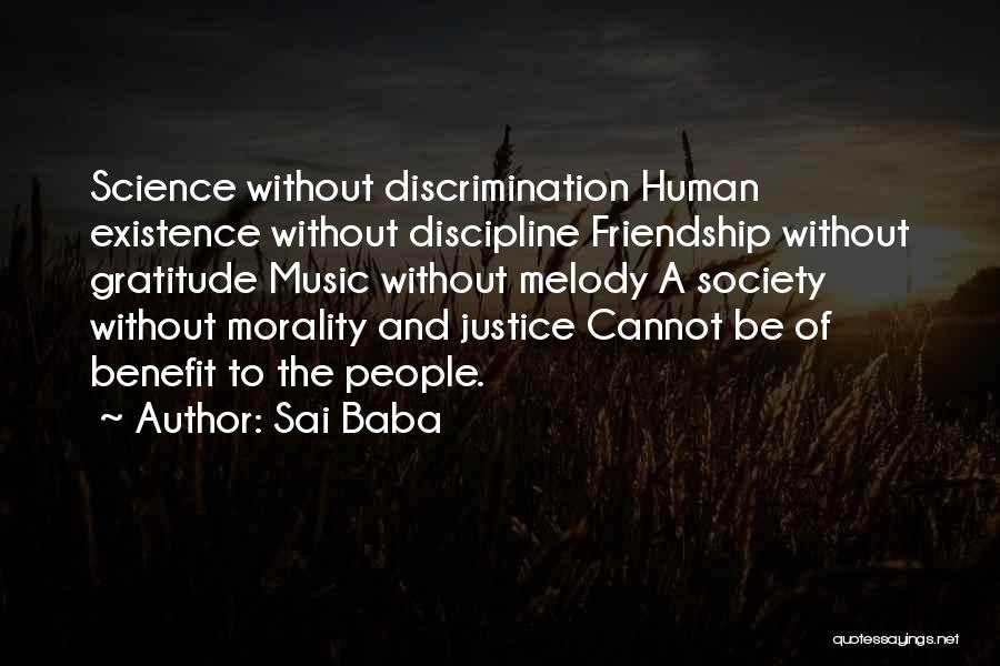 Music And Friendship Quotes By Sai Baba