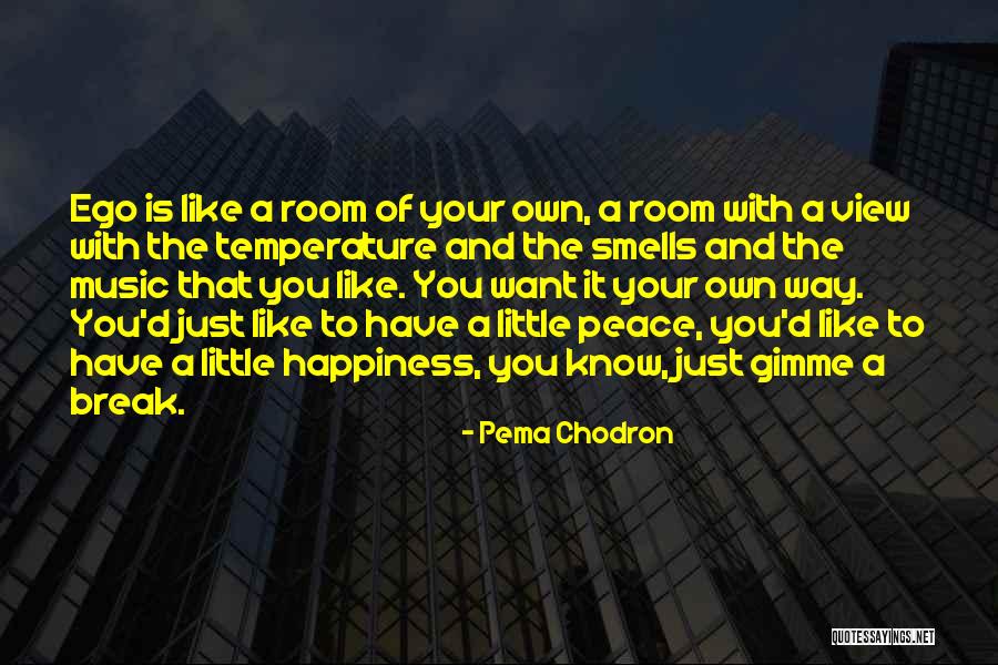 Music And Happiness Quotes By Pema Chodron Music And Happiness Quotes By Pema Chodron