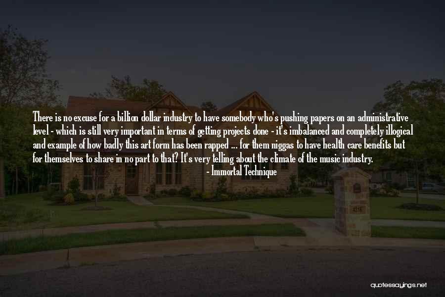 Music And Health Quotes By Immortal Technique