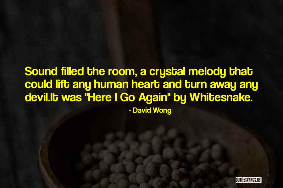 Music And Heart Quotes By David Wong