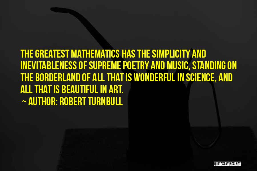 Music And Math Quotes By Robert Turnbull