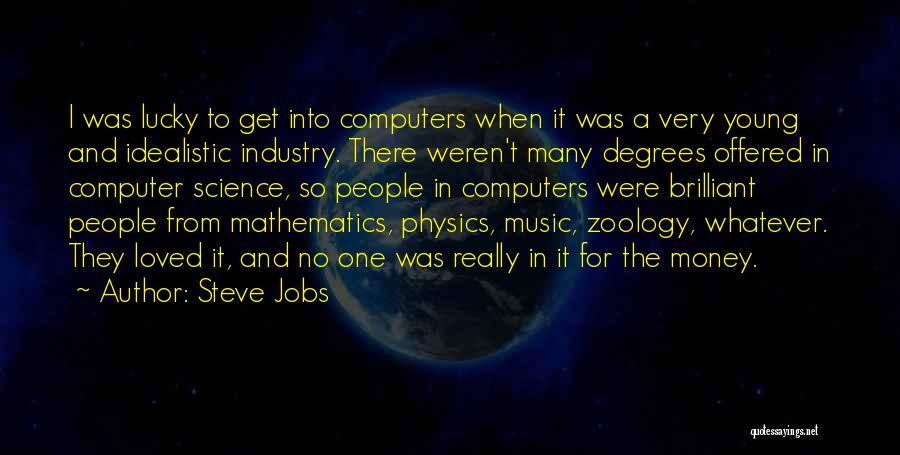 Music And Mathematics Quotes By Steve Jobs