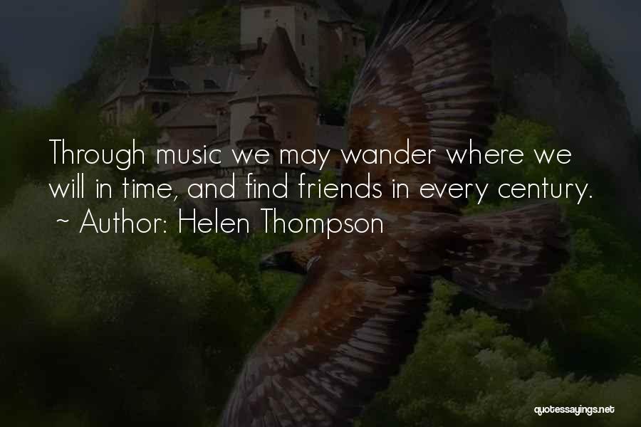 Music And Power Quotes By Helen Thompson