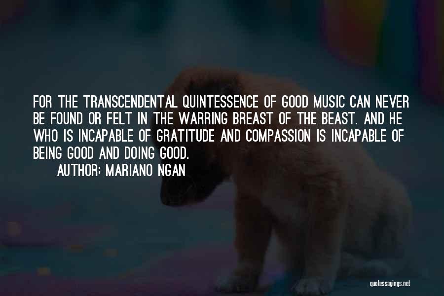 Music And Quotes By Mariano Ngan