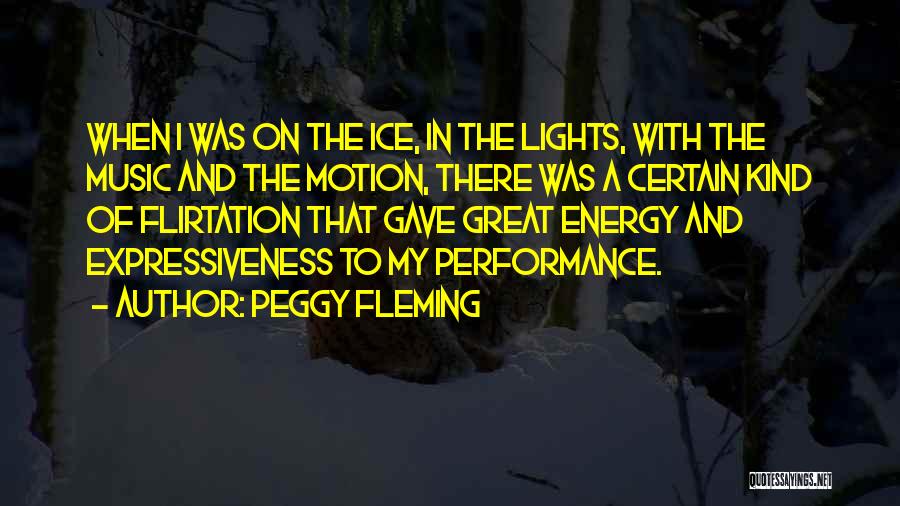 Music And Quotes By Peggy Fleming