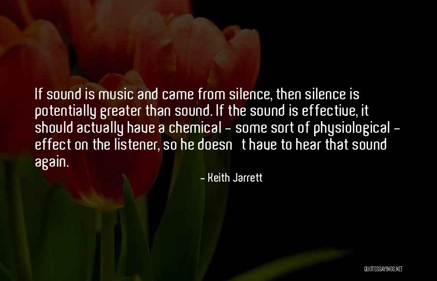 Music And Sound Quotes By Keith Jarrett Music And Sound Quotes By Keith Jarrett