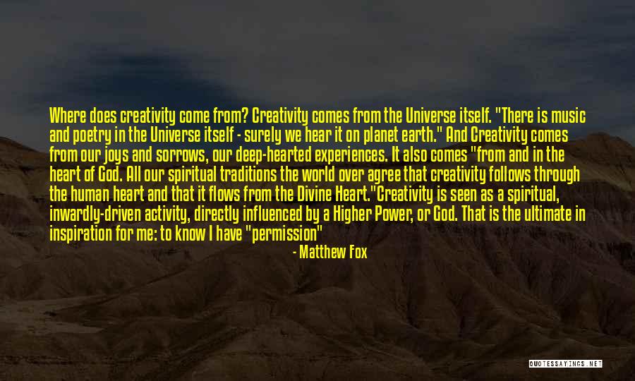 Music And Spirituality Quotes By Matthew Fox