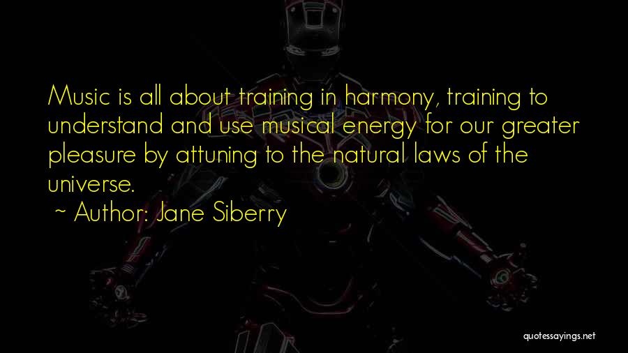 Music And The Universe Quotes By Jane Siberry