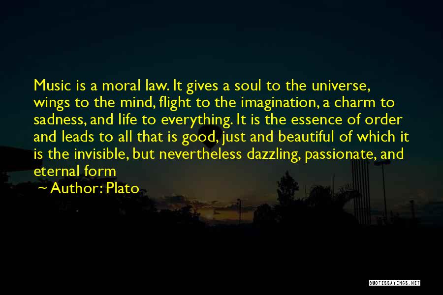 Music And The Universe Quotes By Plato