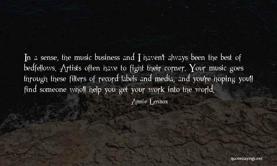 Music And World Quotes By Annie Lennox Music And World Quotes By Annie Lennox