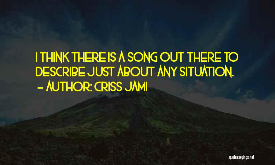 Music Artist Inspirational Quotes By Criss Jami