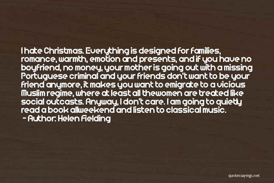 Music At Christmas Quotes By Helen Fielding