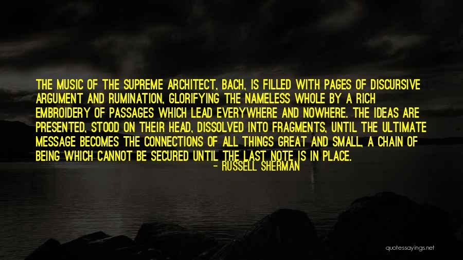 Music Bach Quotes By Russell Sherman Music Bach Quotes By Russell Sherman