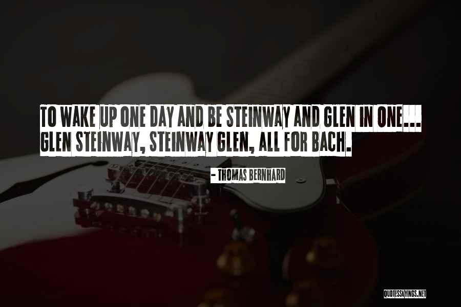Music Bach Quotes By Thomas Bernhard Music Bach Quotes By Thomas Bernhard