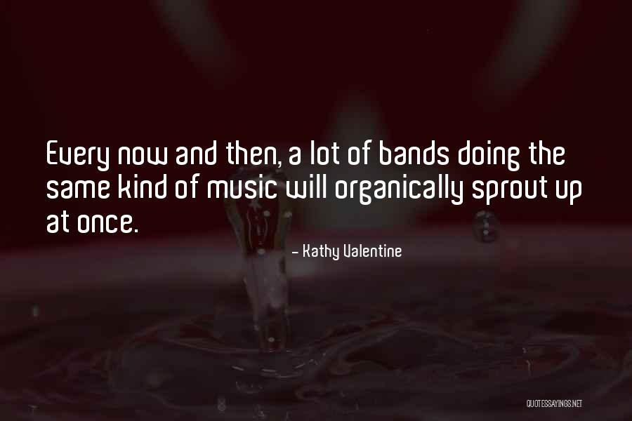 Music Bands Quotes By Kathy Valentine