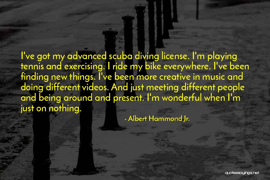 Music Being Everywhere Quotes By Albert Hammond Jr.