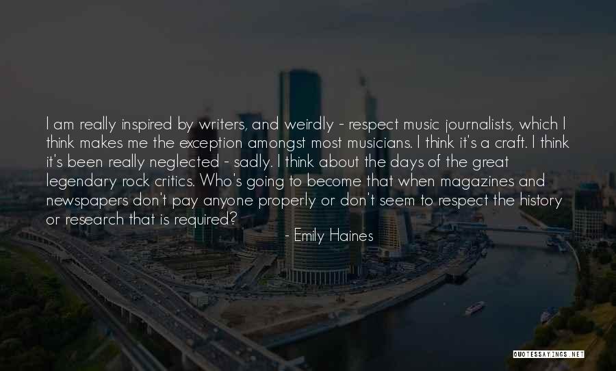 Music By Musicians Quotes By Emily Haines Music By Musicians Quotes By Emily Haines