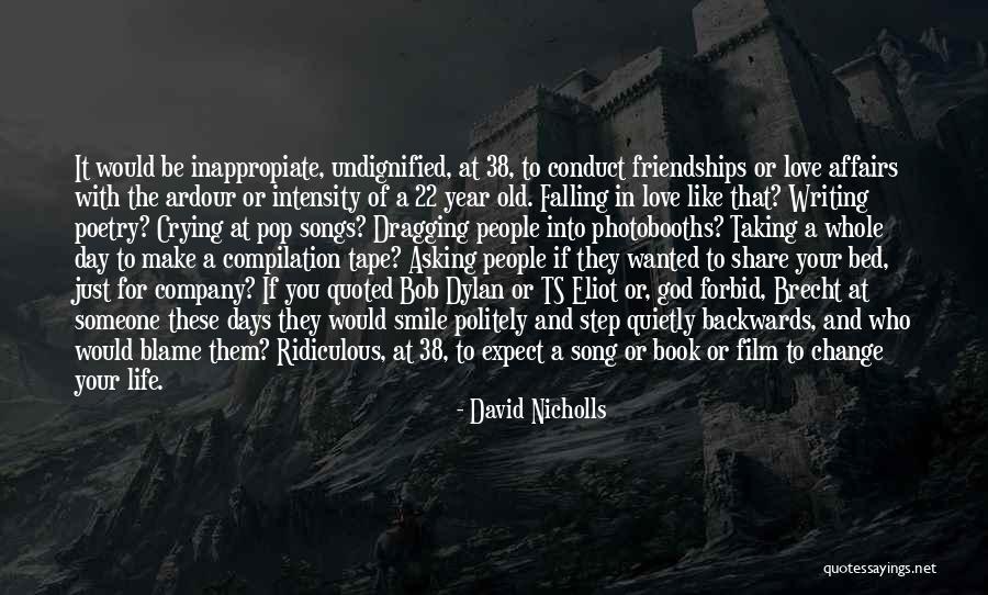 Music Company Quotes By David Nicholls Music Company Quotes By David Nicholls