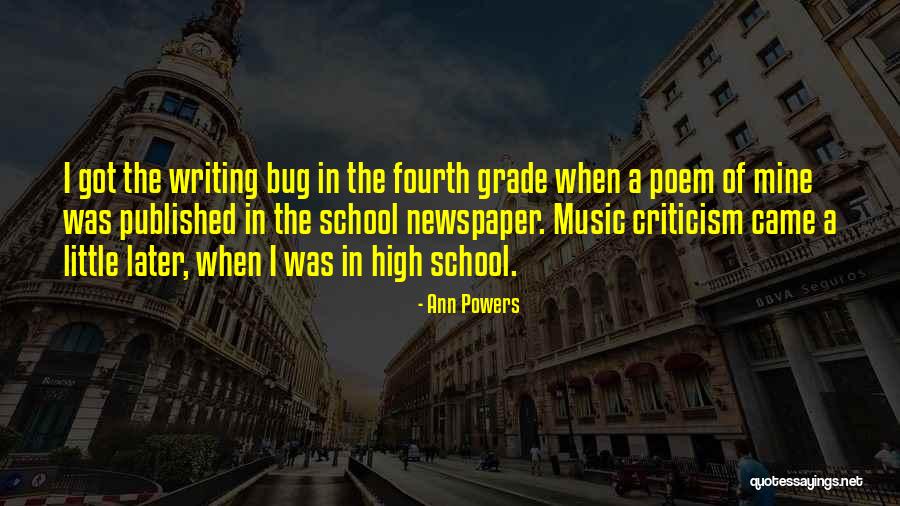 Music Criticism Quotes By Ann Powers Music Criticism Quotes By Ann Powers