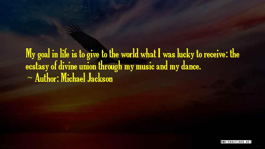 Music Dance Life Quotes By Michael Jackson