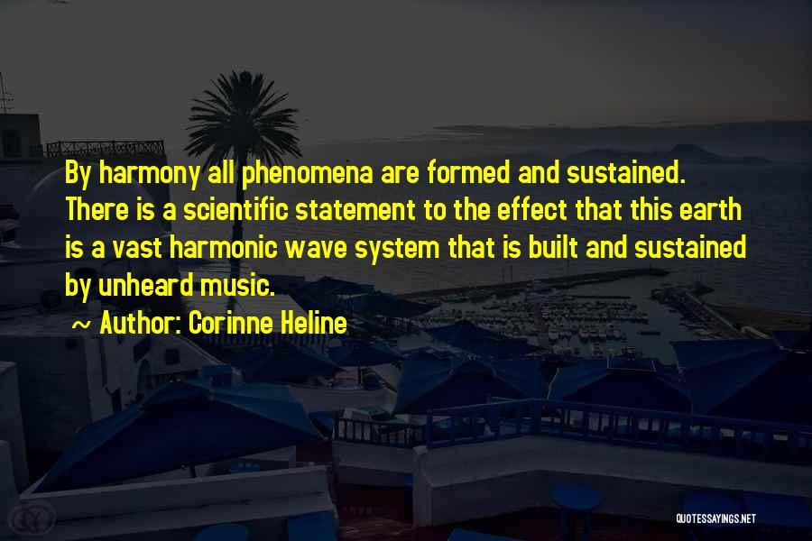 Music Effect Quotes By Corinne Heline