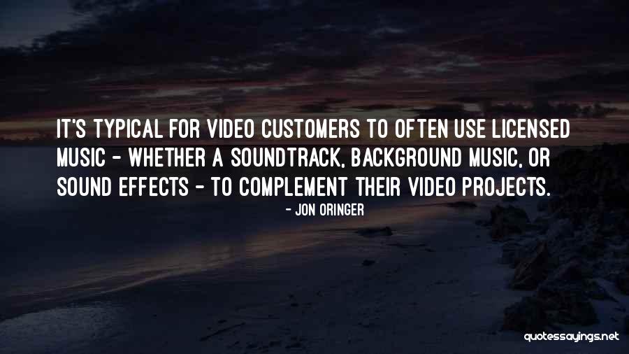 Music Effects Quotes By Jon Oringer