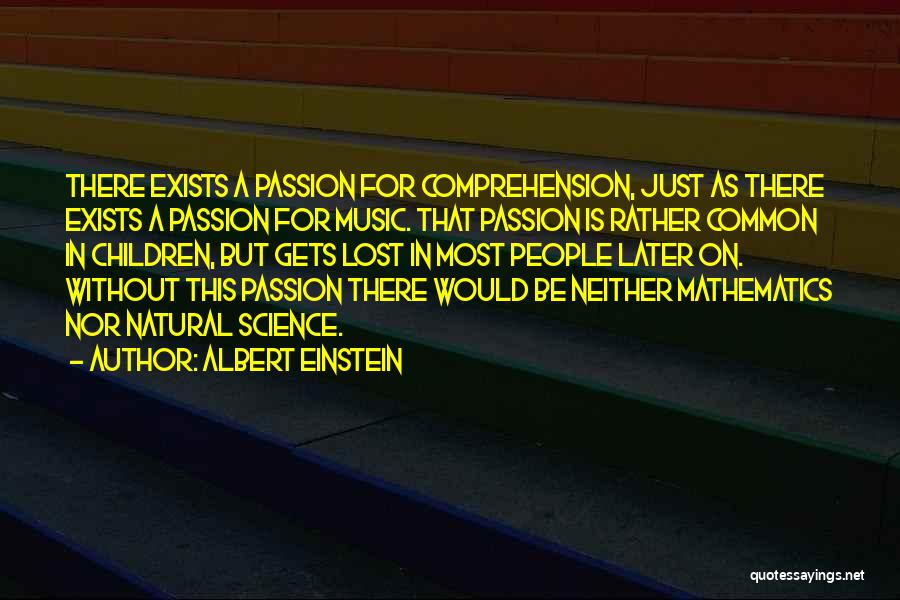 Music Einstein Quotes By Albert Einstein