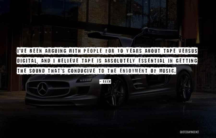 Music Enjoyment Quotes By Beck Music Enjoyment Quotes By Beck
