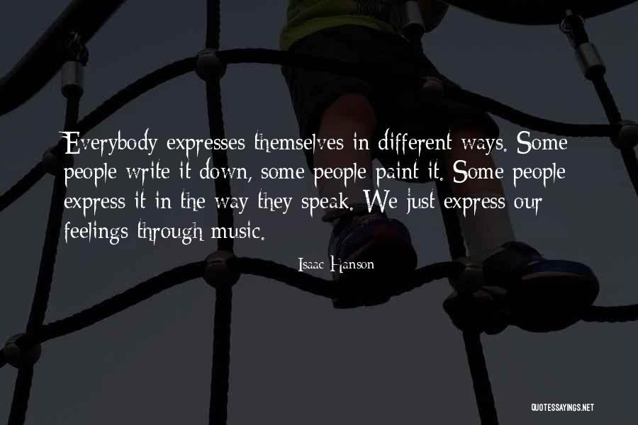 Music Express Quotes By Isaac Hanson Music Express Quotes By Isaac Hanson