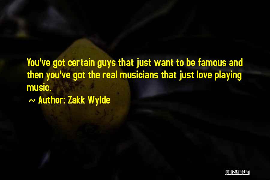 Music Famous Musicians Quotes By Zakk Wylde