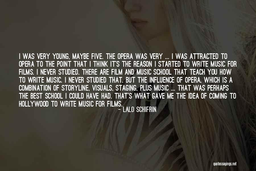 Music For Film Quotes By Lalo Schifrin Music For Film Quotes By Lalo Schifrin