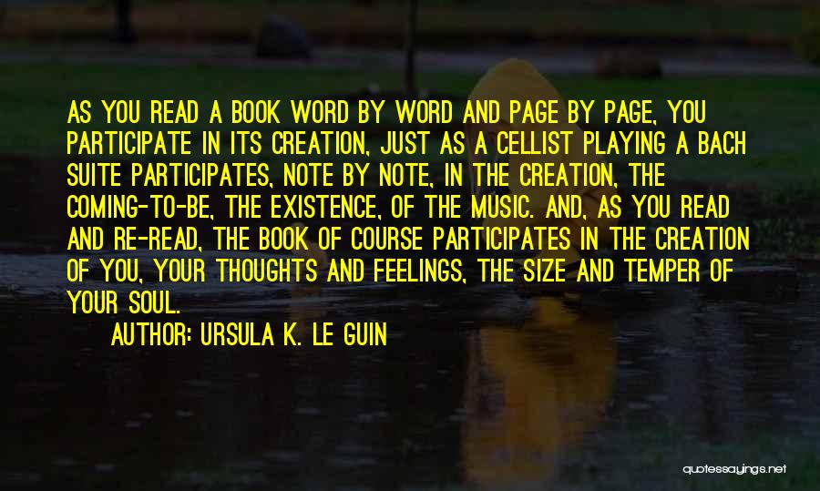 Music From Bach Quotes By Ursula K. Le Guin