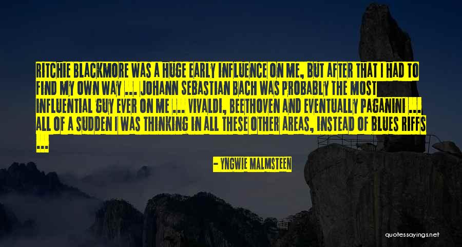 Music From Bach Quotes By Yngwie Malmsteen Music From Bach Quotes By Yngwie Malmsteen