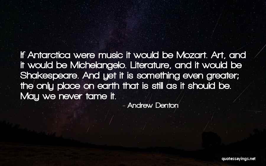 Music From Shakespeare Quotes By Andrew Denton