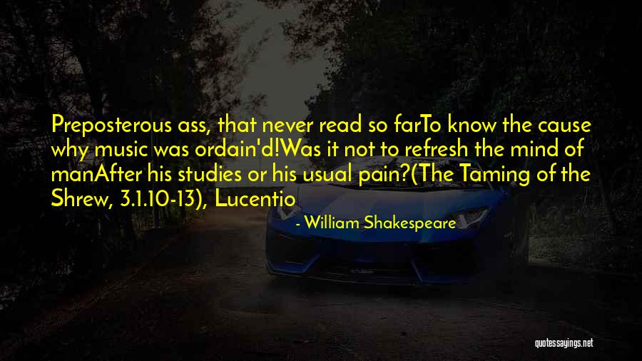 Music From Shakespeare Quotes By William Shakespeare