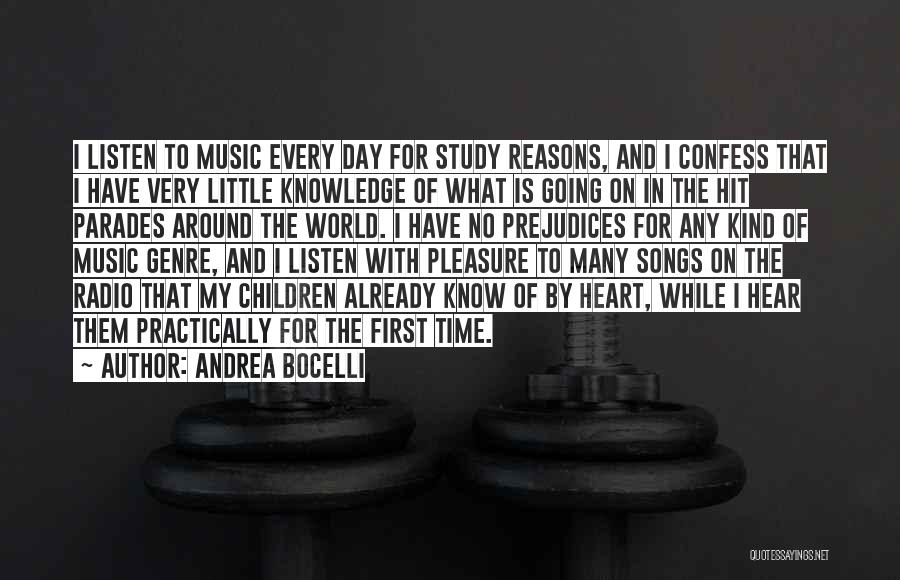 Music Genre Quotes By Andrea Bocelli