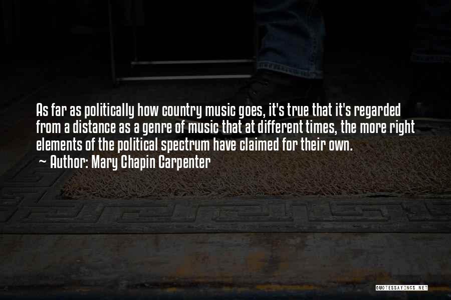 Music Genre Quotes By Mary Chapin Carpenter