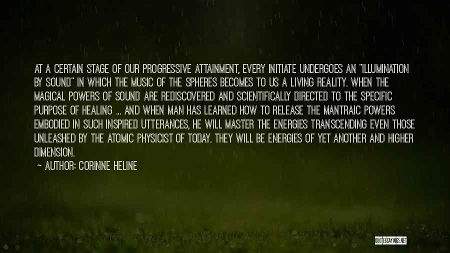 Music Healing Quotes By Corinne Heline