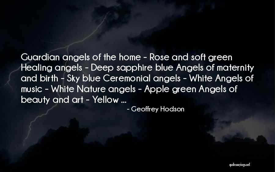 Music Healing Quotes By Geoffrey Hodson