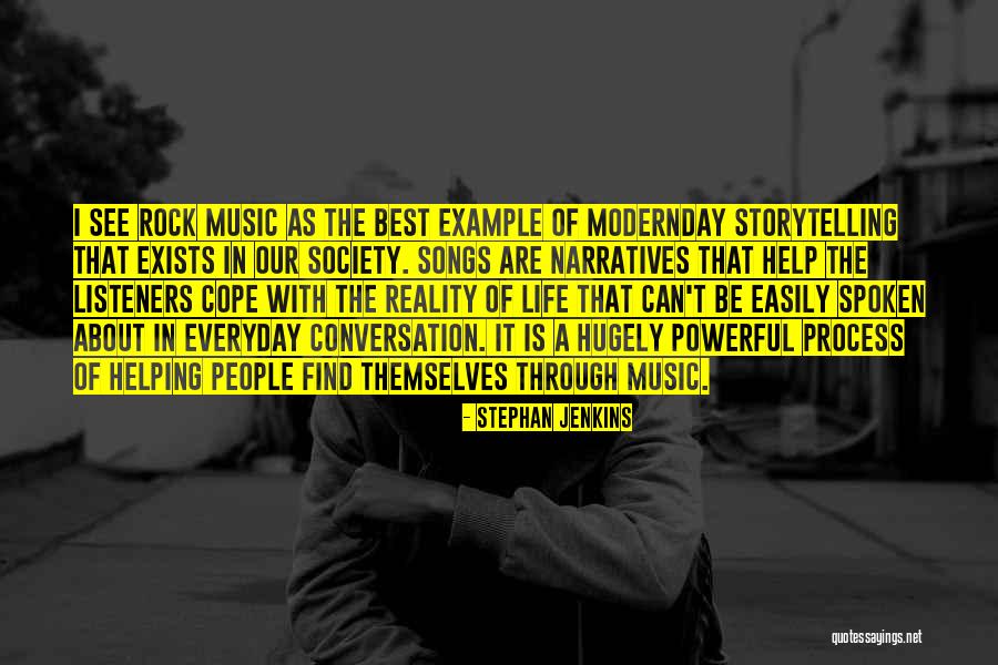 Music Helping Quotes By Stephan Jenkins Music Helping Quotes By Stephan Jenkins