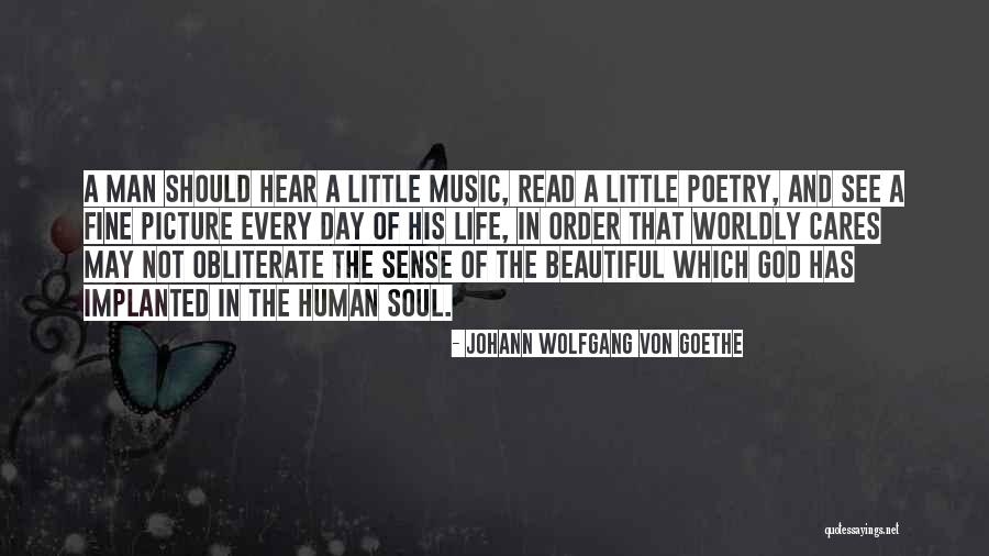 Music Human Soul Quotes By Johann Wolfgang Von Goethe