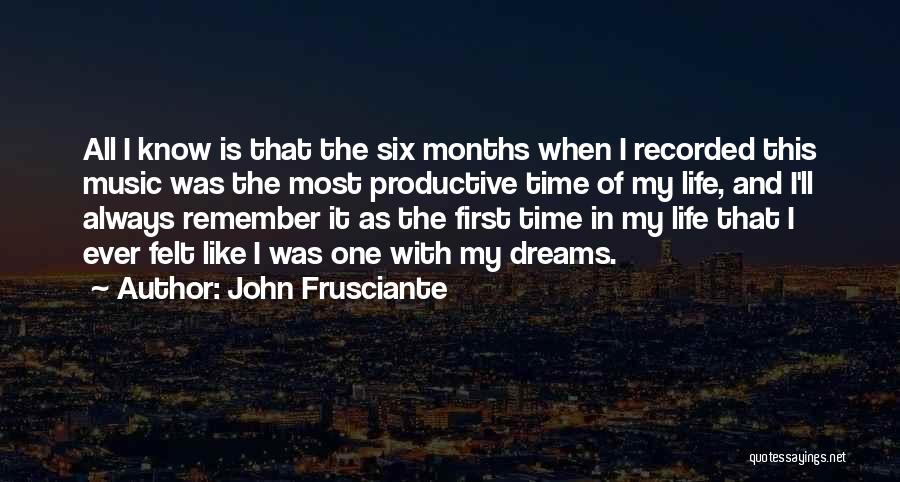 Music In My Life Quotes By John Frusciante