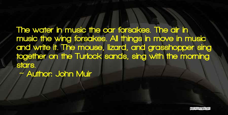 Music In The Morning Quotes By John Muir