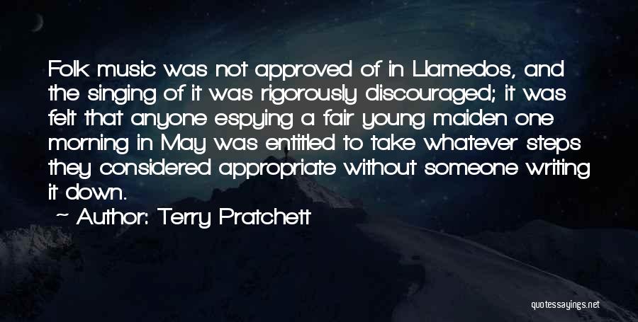 Music In The Morning Quotes By Terry Pratchett