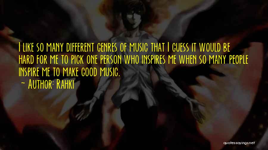 Music Inspires Quotes By Rahki