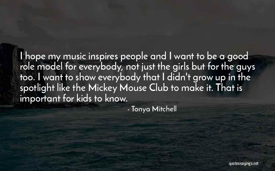 Music Inspires Quotes By Tonya Mitchell