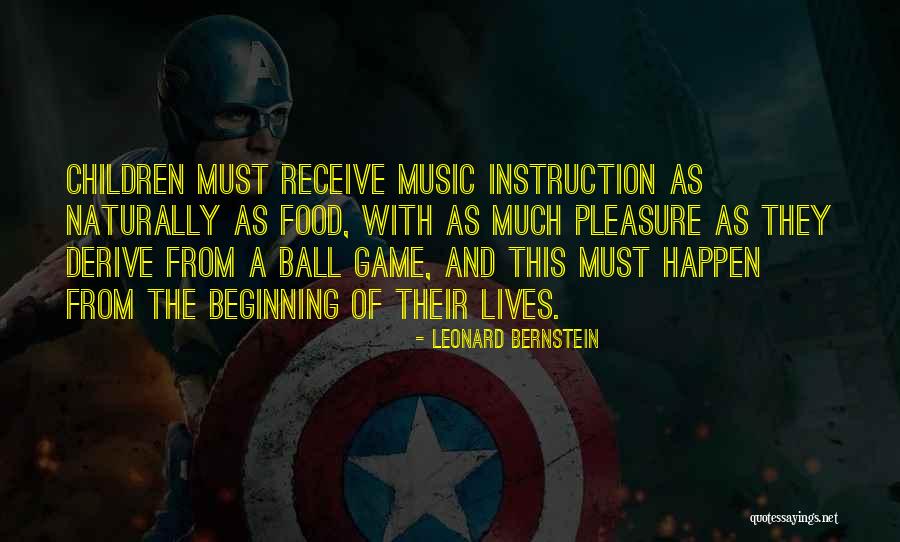 Music Instruction Quotes By Leonard Bernstein Music Instruction Quotes By Leonard Bernstein