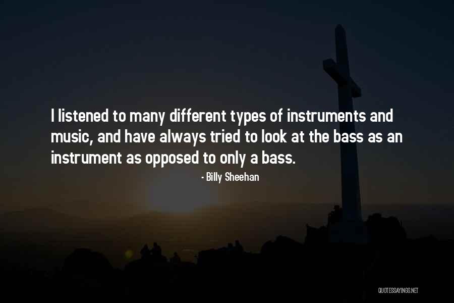 Music Instrument Quotes By Billy Sheehan Music Instrument Quotes By Billy Sheehan